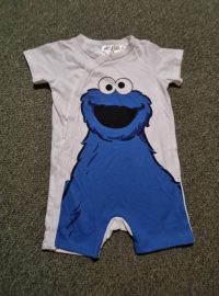 Boys 6-9 Months Short sleeved Romper – New, with tag – H&M – Sesame Street