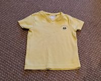 Short sleeved T-shirt – Earth Child – pale yellow – stained – play clothes