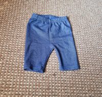 Denim look leggings/pants – dark blue
