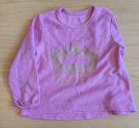 Long sleeved top with princess logo – pink – play clothes – signs of wash and wear